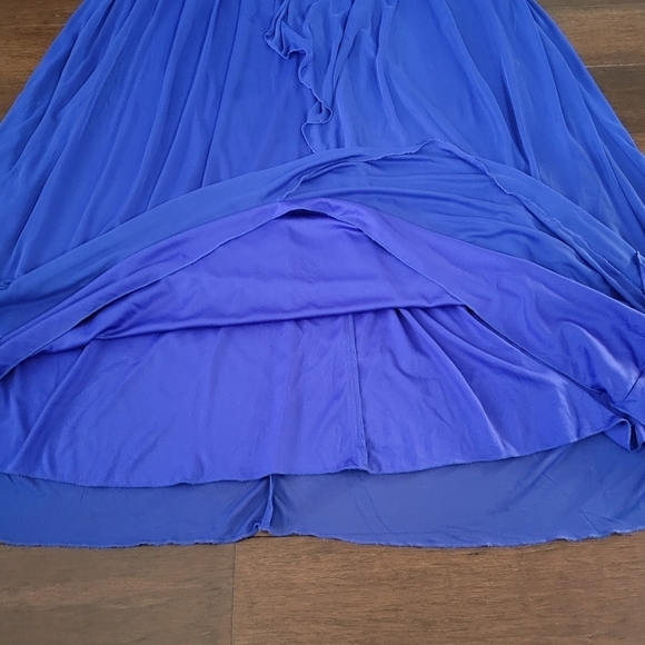 Dresses by Deb Women's Strapless Embellished Evening Maxi Dress Size 18 Blue - Picture 7 of 12